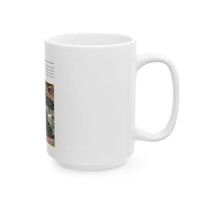 Ford Coupe ad, McCall's, April 1930 - White Coffee Mug - Go Mug Yourself