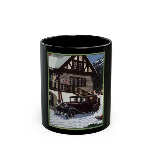 Ford for 1931 ad, Redbook, February 1931 - Black Coffee Mug 11oz - Go Mug Yourself