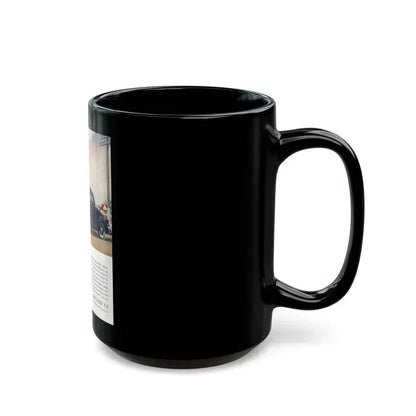 Ford for 1936 ad, The American Magazine, June 1936 - Black Coffee Mug - Go Mug Yourself