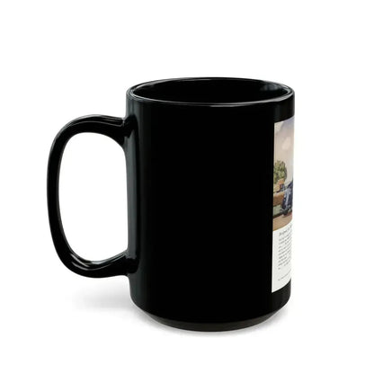 Ford for 1936 ad, The American Magazine, June 1936 - Black Coffee Mug - Go Mug Yourself