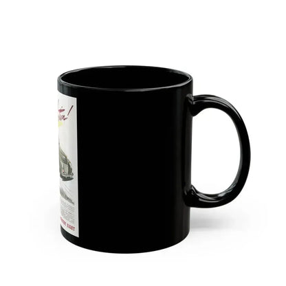 Ford Mercury advertisement, 1939 - Black Coffee Mug - Go Mug Yourself