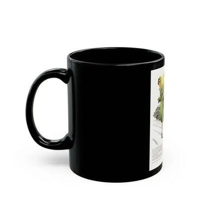 Ford Mercury advertisement, 1939 - Black Coffee Mug - Go Mug Yourself