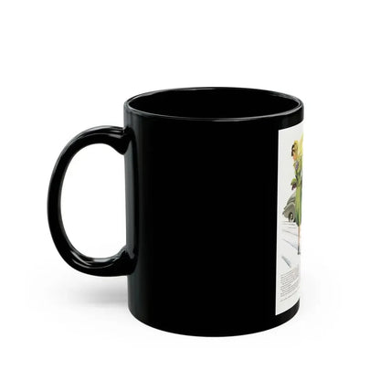 Ford Mercury advertisement, 1939 - Black Coffee Mug - Go Mug Yourself