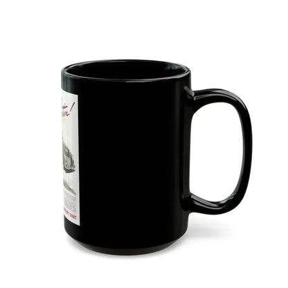 Ford Mercury advertisement, 1939 - Black Coffee Mug - Go Mug Yourself