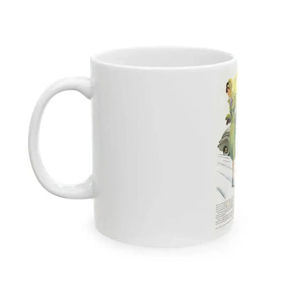 Ford Mercury advertisement, 1939 - White Coffee Mug - Go Mug Yourself