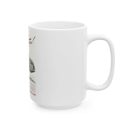 Ford Mercury advertisement, 1939 - White Coffee Mug - Go Mug Yourself