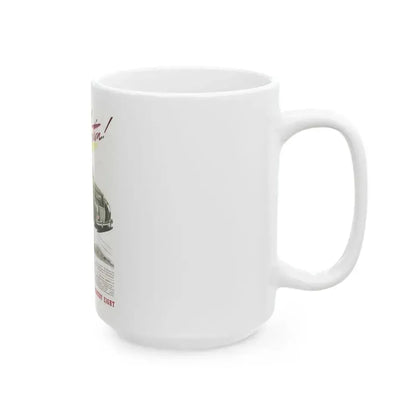 Ford Mercury advertisement, 1939 - White Coffee Mug - Go Mug Yourself