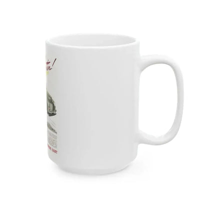 Ford Mercury advertisement, 1939 - White Coffee Mug - Go Mug Yourself