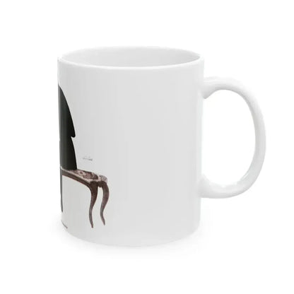 Foreheads Are Looking Up, McCall's, February 1930 - White Coffee Mug - Go Mug Yourself