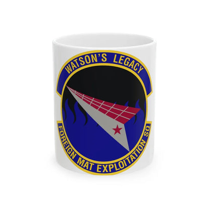 Foreign Material Exploitation Squadron (U.S. Air Force) White Coffee Mug-11oz-Go Mug Yourself