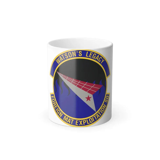 Foreign Material Exploitation Squadron (U.S. Air Force) Color Changing Coffee Mug 11oz - Go Mug Yourself