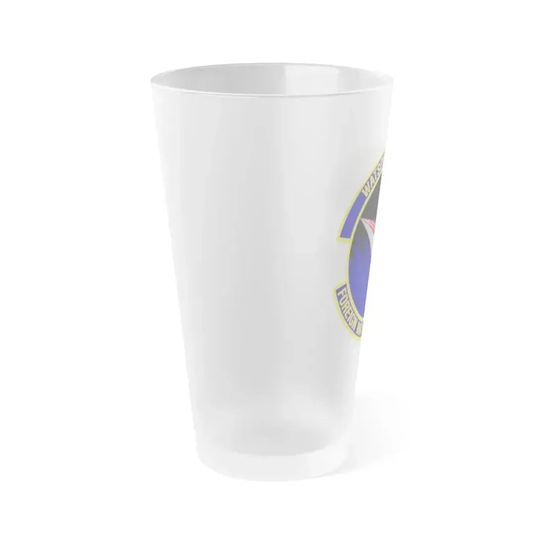 Foreign Material Exploitation Squadron (U.S. Air Force) Frosted Pint Glass 16oz - Go Mug Yourself