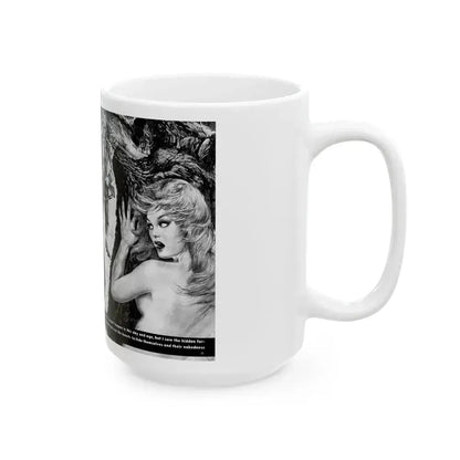 Forest of Naked Thrills, Man's True Danger, July 1967 - White Coffee Mug - Go Mug Yourself