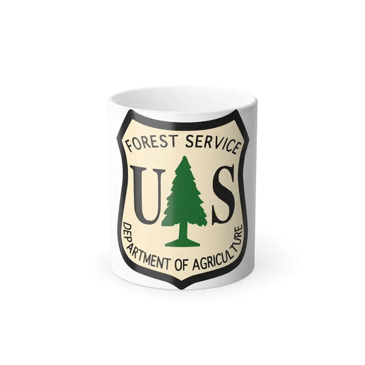 Forest Service Dept of Agriculture - Color Changing Coffee Mug 11oz - Go Mug Yourself