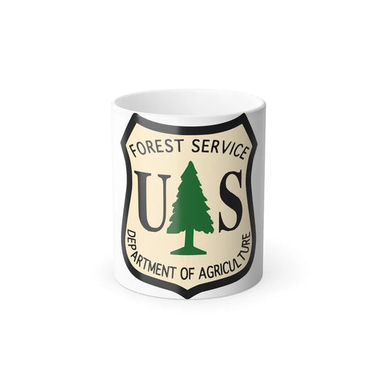 Forest Service Dept of Agriculture - Color Changing Mug 11oz-11oz-Go Mug Yourself