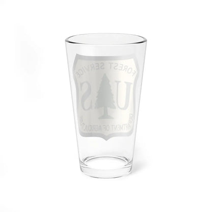 Forest Service Dept of Agriculture - Pint Glass 16oz-Go Mug Yourself