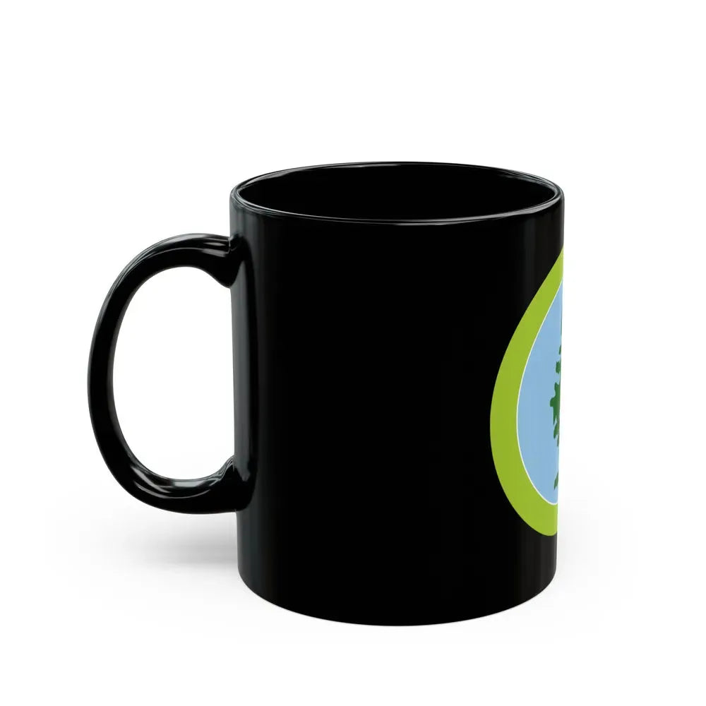 Forestry (Boy Scout Merit Badge) Black Coffee Mug - Go Mug Yourself