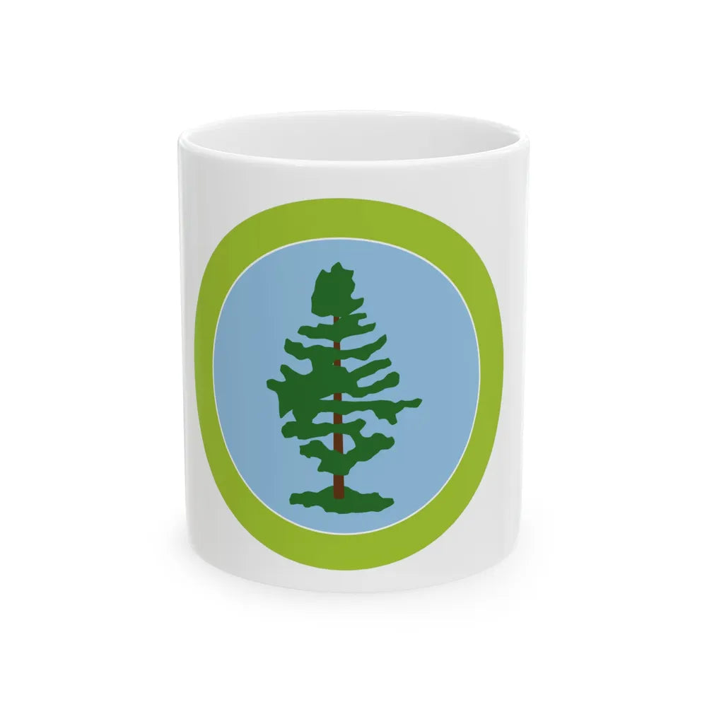 Forestry (Boy Scout Merit Badge) White Coffee Mug-11oz-Go Mug Yourself