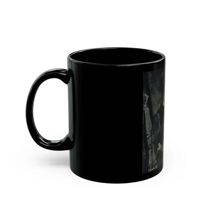 Forever (1), Cosmopolitan, July 1957 - Black Coffee Mug - Go Mug Yourself