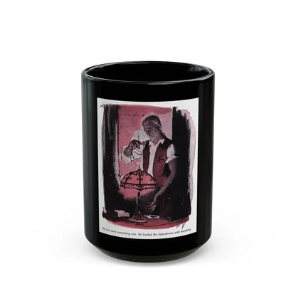 Forever (2), Cosmopolitan, July 1957 - Black Coffee Mug 15oz - Go Mug Yourself