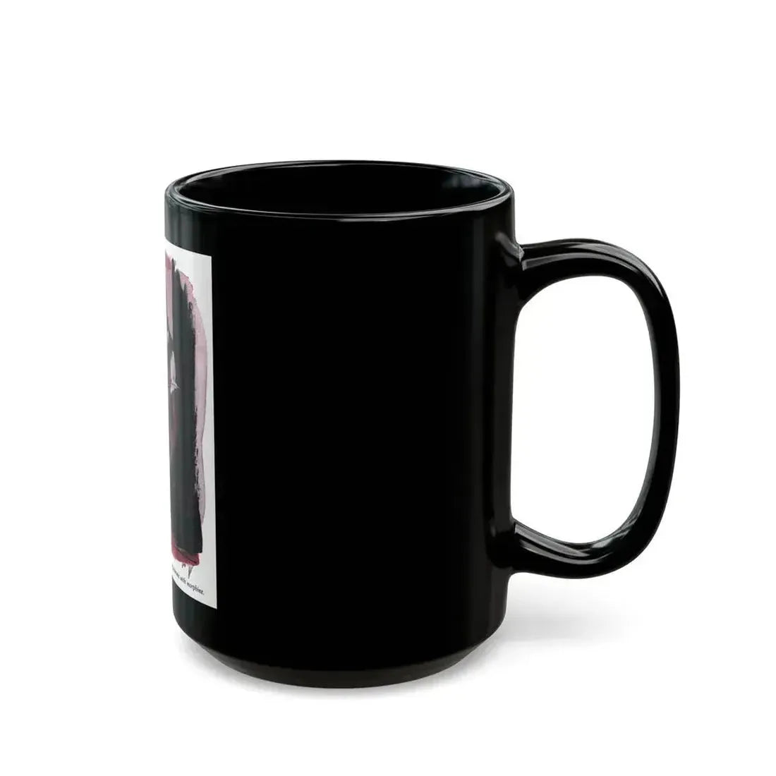 Forever (2), Cosmopolitan, July 1957 - Black Coffee Mug - Go Mug Yourself