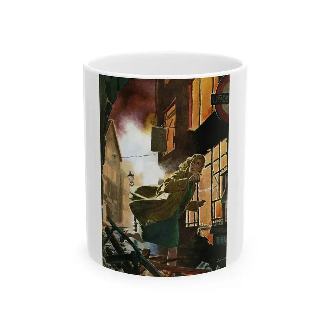 Forever Walking Free, Good Housekeeping, July 1944 - White Coffee Mug 11oz - Go Mug Yourself