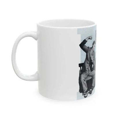 Forgotten Manslaughter (1), Redbook, December 1933 - White Coffee Mug - Go Mug Yourself