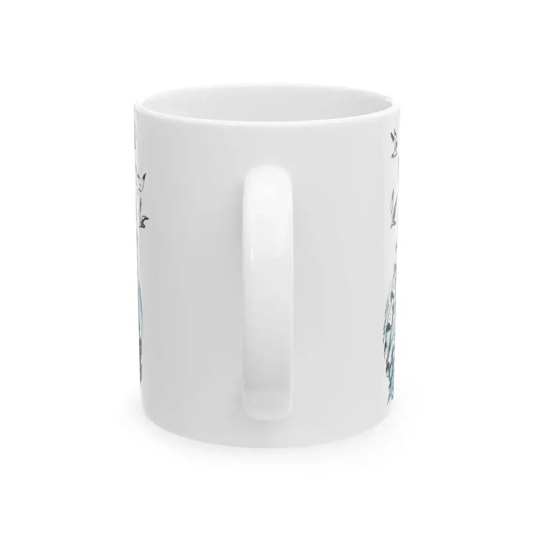 Forgotten Sweethearts of the Sea, Blue Book Magazine, April 1948 - White Coffee Mug - Go Mug Yourself