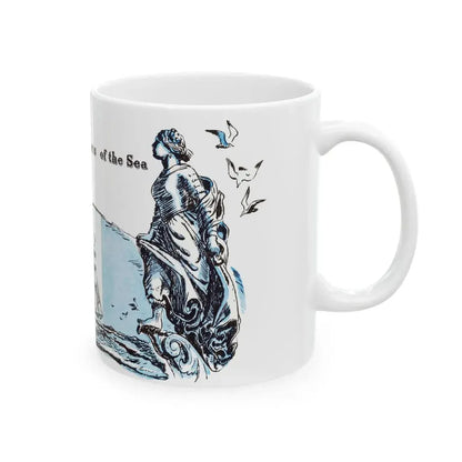 Forgotten Sweethearts of the Sea, Blue Book Magazine, April 1948 - White Coffee Mug - Go Mug Yourself
