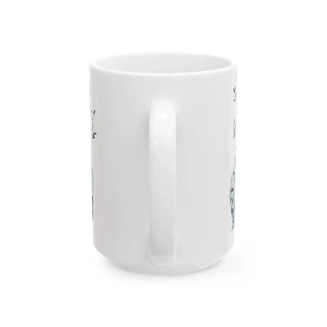 Forgotten Sweethearts of the Sea, Blue Book Magazine, April 1948 - White Coffee Mug - Go Mug Yourself