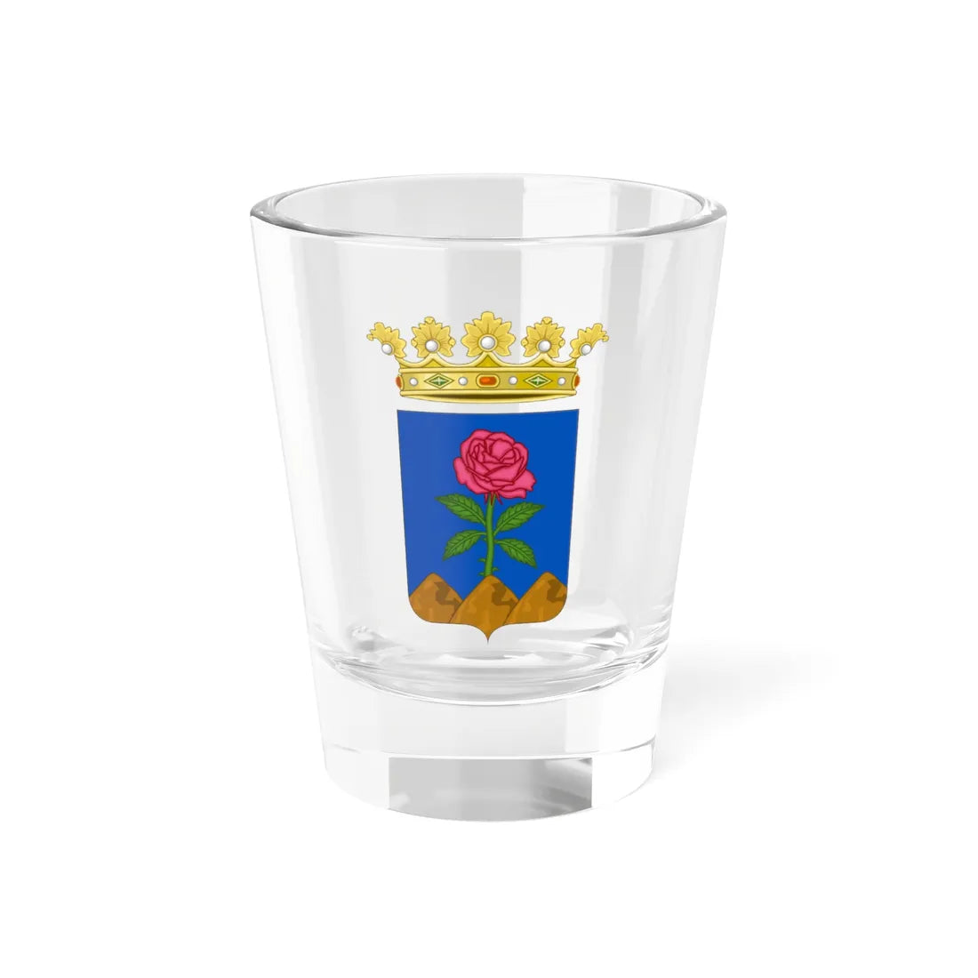 Forio-Stemma (Italy) (Coat of Arms) Shot Glass 1.5oz 1.5oz - Go Mug Yourself