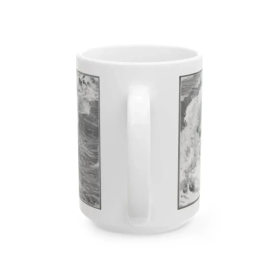 Forlorn Island (Pt. 1-1), The American Magazine, July 1932 - White Coffee Mug - Go Mug Yourself