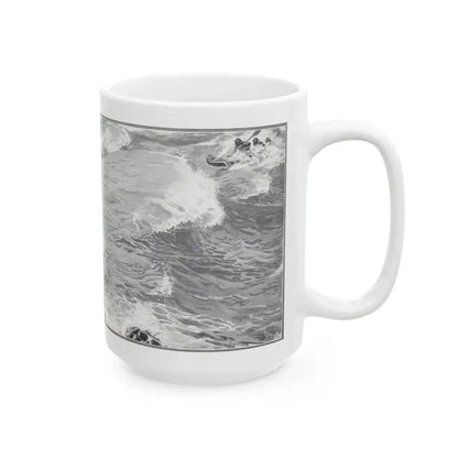 Forlorn Island (Pt. 1-1), The American Magazine, July 1932 - White Coffee Mug - Go Mug Yourself