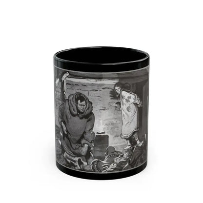 Forlorn Island (Pt. 1-2), The American Magazine, July 1932 - Black Coffee Mug 11oz - Go Mug Yourself