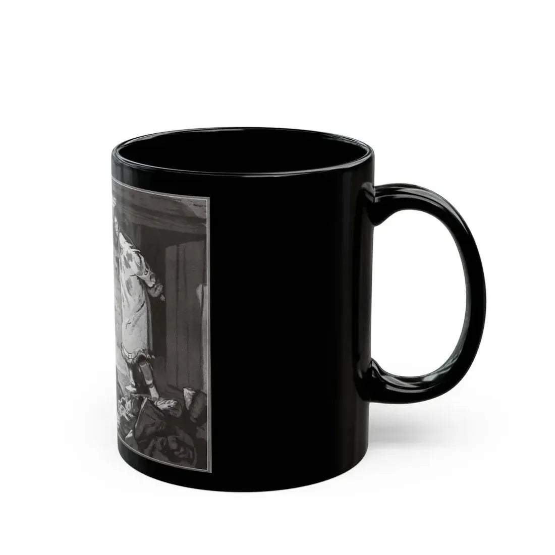 Forlorn Island (Pt. 1-2), The American Magazine, July 1932 - Black Coffee Mug - Go Mug Yourself