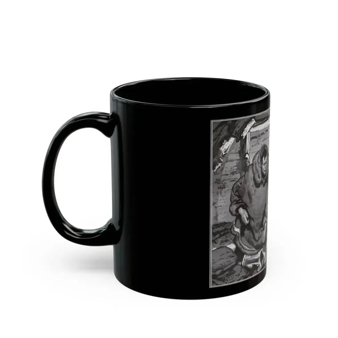Forlorn Island (Pt. 1-2), The American Magazine, July 1932 - Black Coffee Mug - Go Mug Yourself