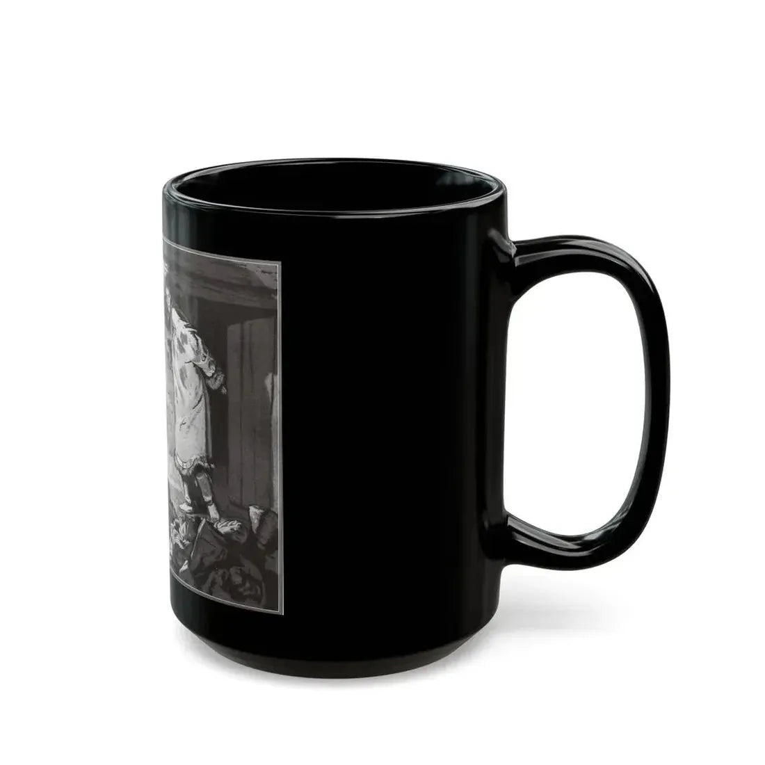 Forlorn Island (Pt. 1-2), The American Magazine, July 1932 - Black Coffee Mug - Go Mug Yourself