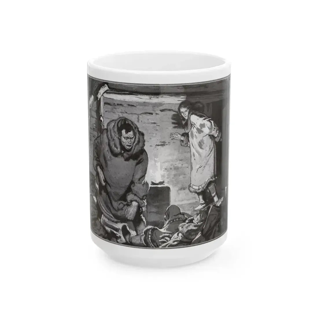 Forlorn Island (Pt. 1-2), The American Magazine, July 1932 - White Coffee Mug 15oz - Go Mug Yourself