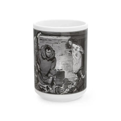 Forlorn Island (Pt. 1-2), The American Magazine, July 1932 - White Coffee Mug 15oz - Go Mug Yourself