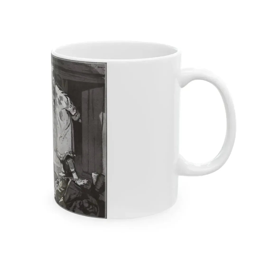 Forlorn Island (Pt. 1-2), The American Magazine, July 1932 - White Coffee Mug - Go Mug Yourself