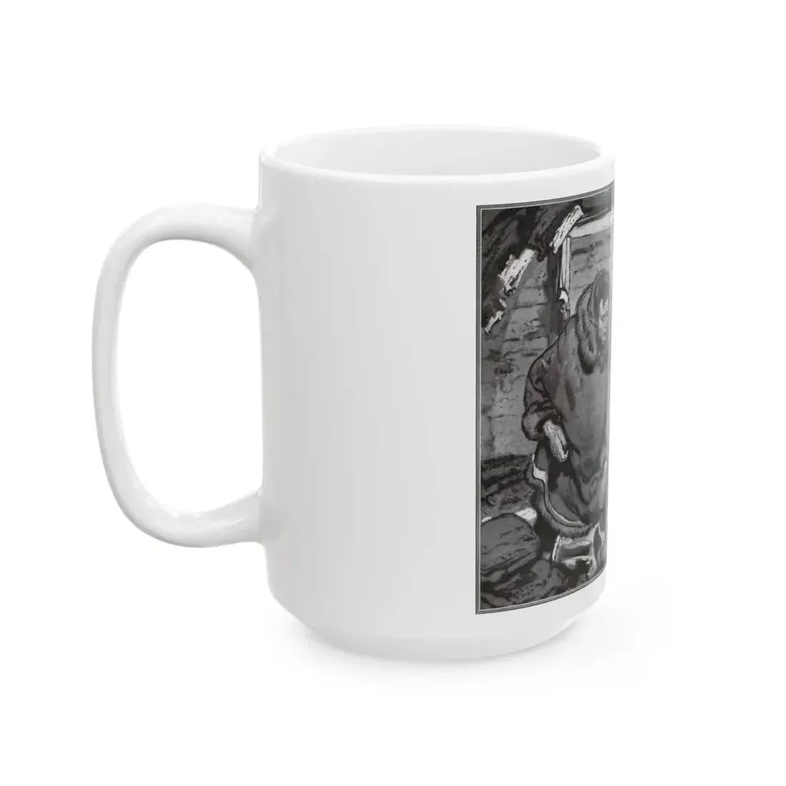 Forlorn Island (Pt. 1-2), The American Magazine, July 1932 - White Coffee Mug - Go Mug Yourself