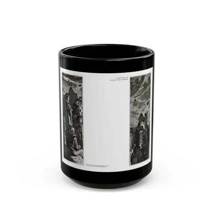 Forlorn Island (Pt. 2-1), The American Magazine, August 1932 - Black Coffee Mug 15oz - Go Mug Yourself