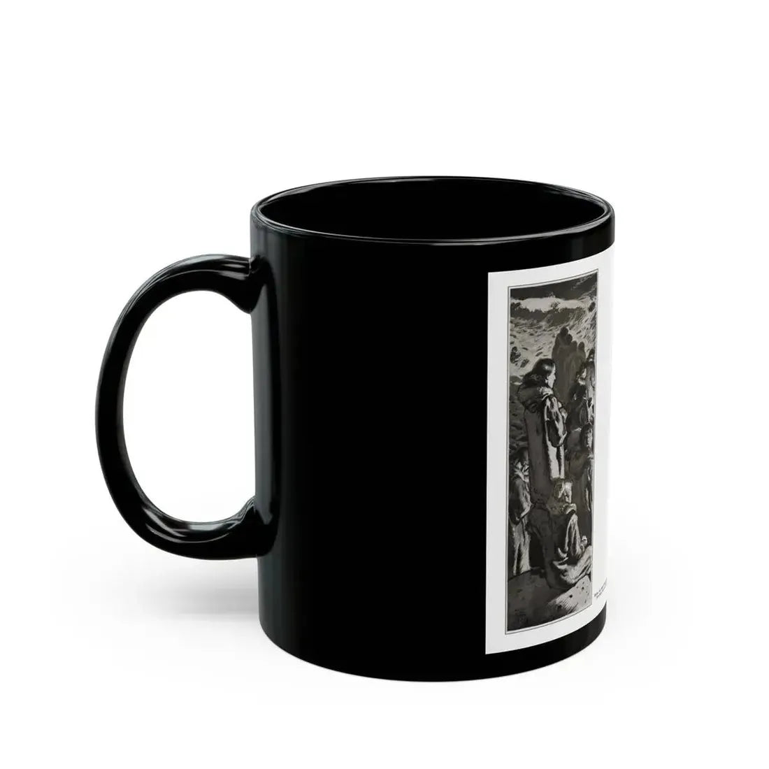 Forlorn Island (Pt. 2-1), The American Magazine, August 1932 - Black Coffee Mug - Go Mug Yourself