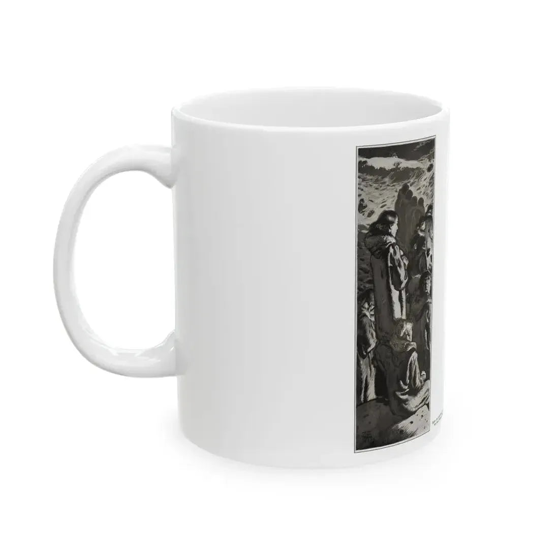 Forlorn Island (Pt. 2-1), The American Magazine, August 1932 - White Coffee Mug - Go Mug Yourself