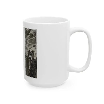 Forlorn Island (Pt. 2-1), The American Magazine, August 1932 - White Coffee Mug - Go Mug Yourself