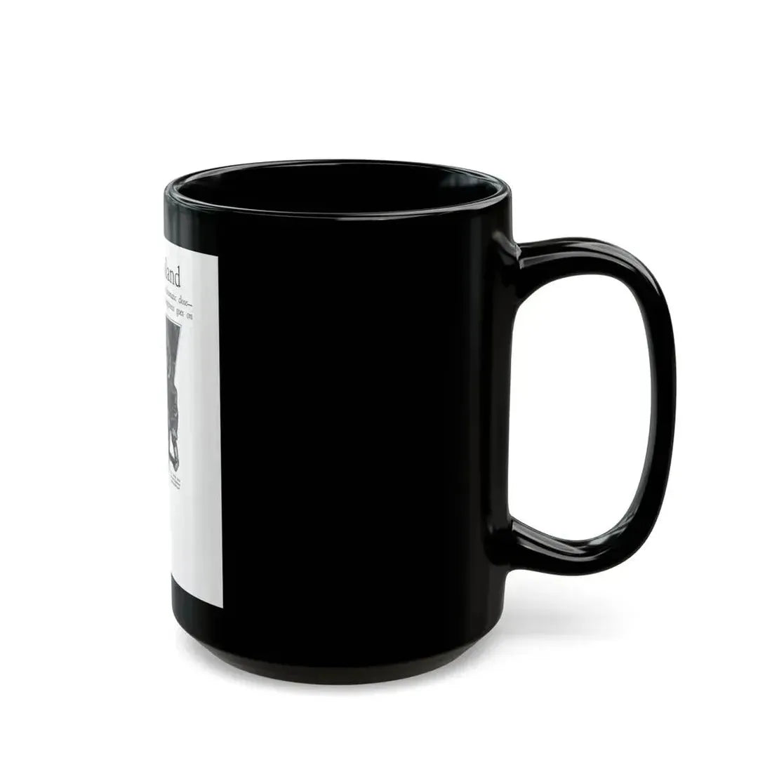 Forlorn Island (Pt. 2-2), The American Magazine, August 1932_2 - Black Coffee Mug - Go Mug Yourself