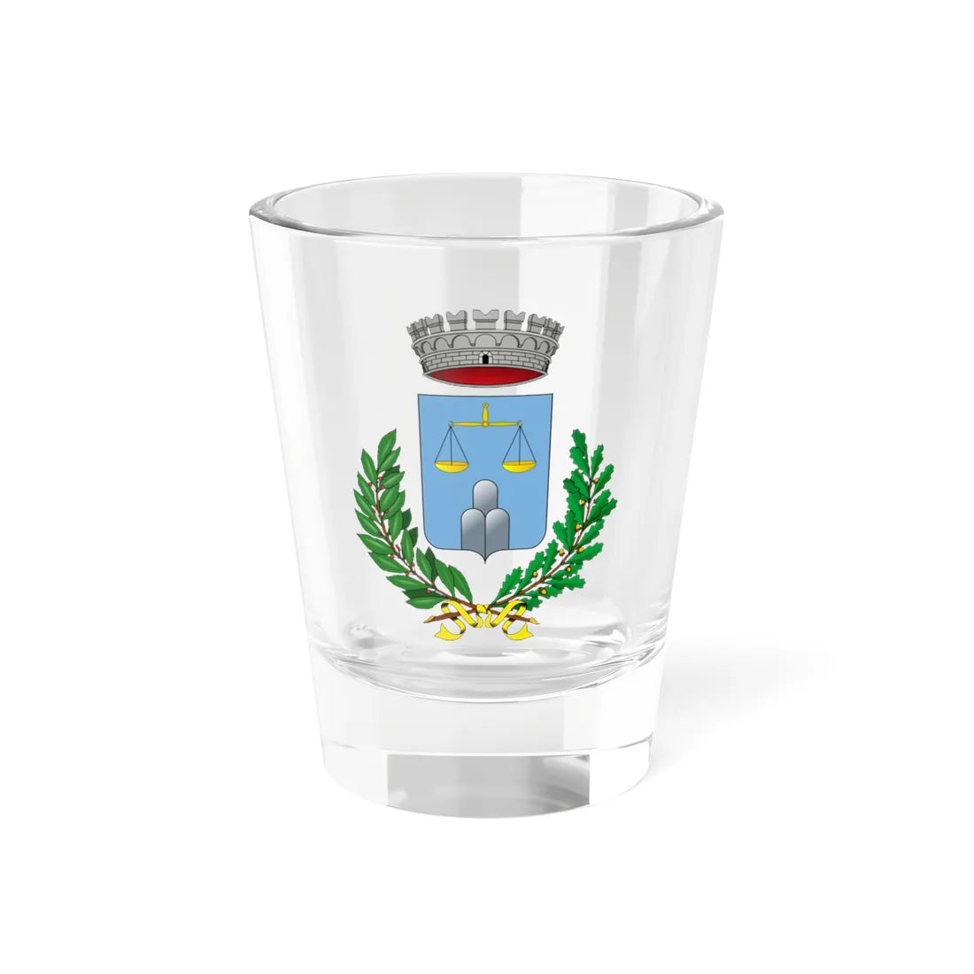 Formazza-Stemma (Italy) (Coat of Arms) Shot Glass 1.5oz 1.5oz - Go Mug Yourself