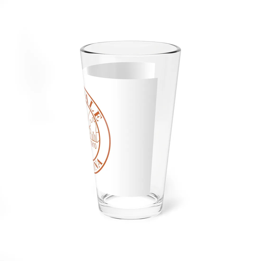 Former flag of Glendale Arizona (United States) Pint Glass 16oz - Go Mug Yourself