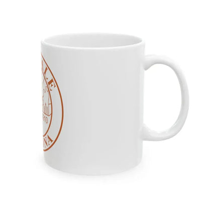 Former flag of Glendale Arizona (United States) White Coffee Mug - Go Mug Yourself