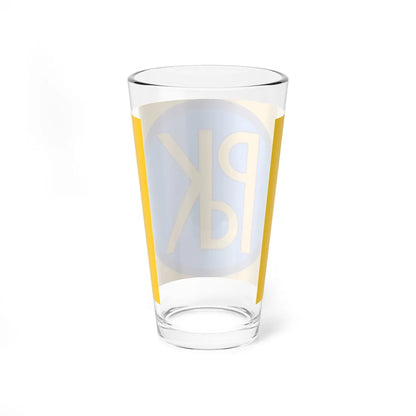 Former Flag of KDP (Iraq) Pint Glass 16oz - Go Mug Yourself